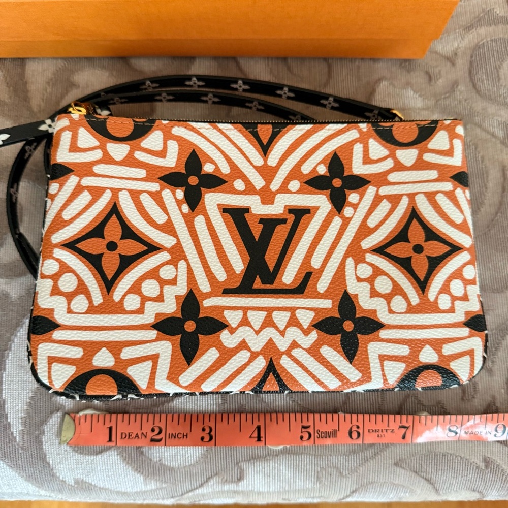 Louis Vuitton Crafty Double Zip Pouchette Crossbody Bag - Picture 10 of 16